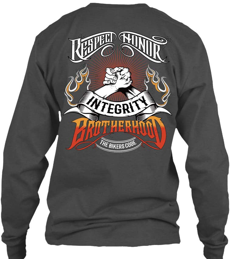 T-shirt - The Bikers Code Brotherhood