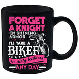 Forget A Knight In Shining Armor, I'll Take A Biker Mug
