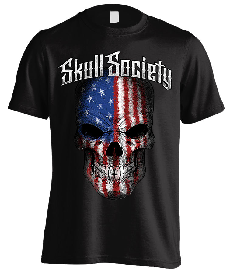Skull Society Stars & Stripes (Front Print)
