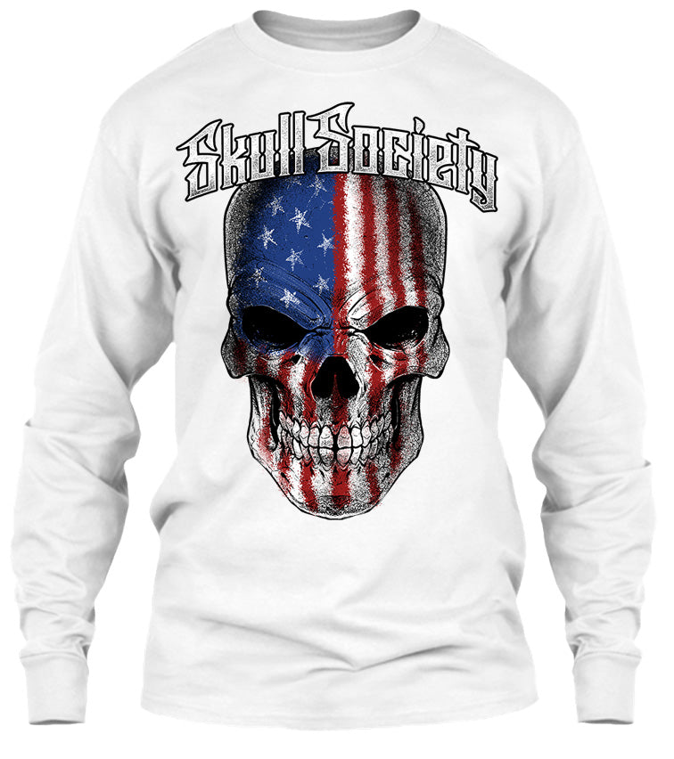 Skull Society Stars & Stripes (Front Print)