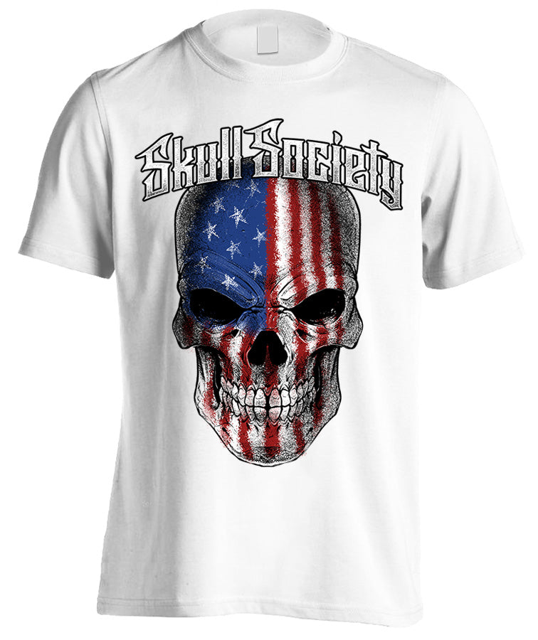 Skull Society Stars & Stripes (Front Print)