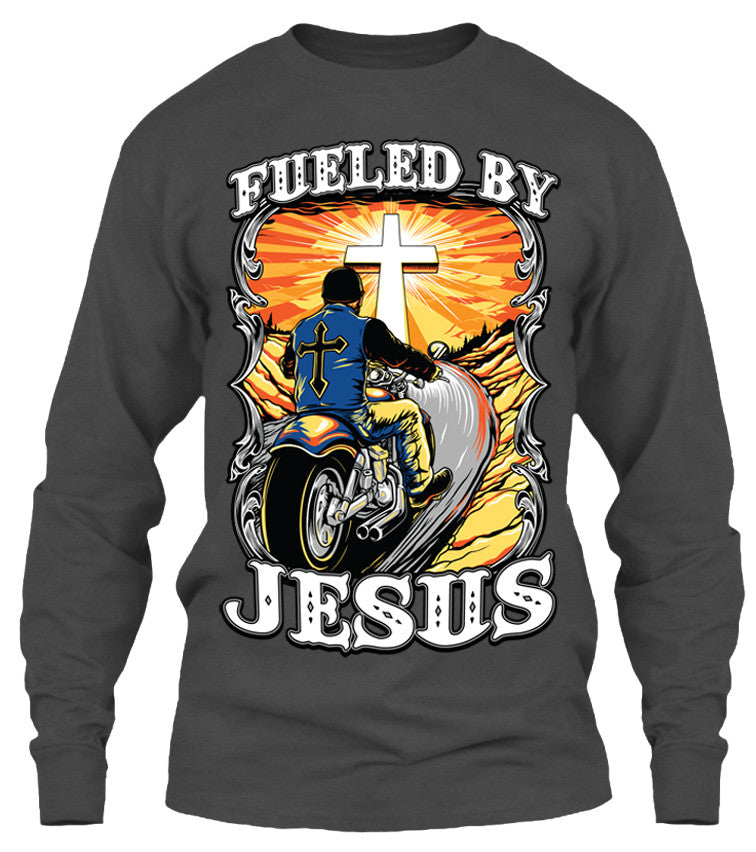 T-shirt - Fueled By Jesus (Front Print)