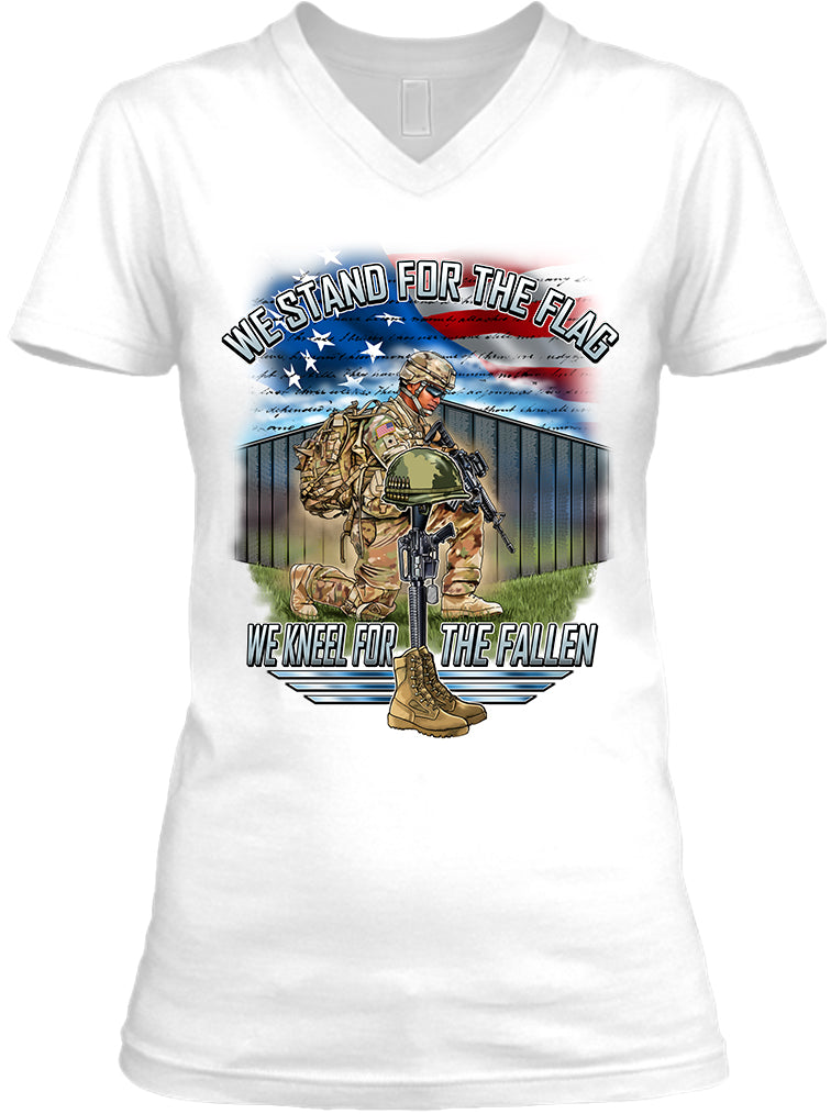 Stand For The Flag, Kneel For The Fallen (Ladies)