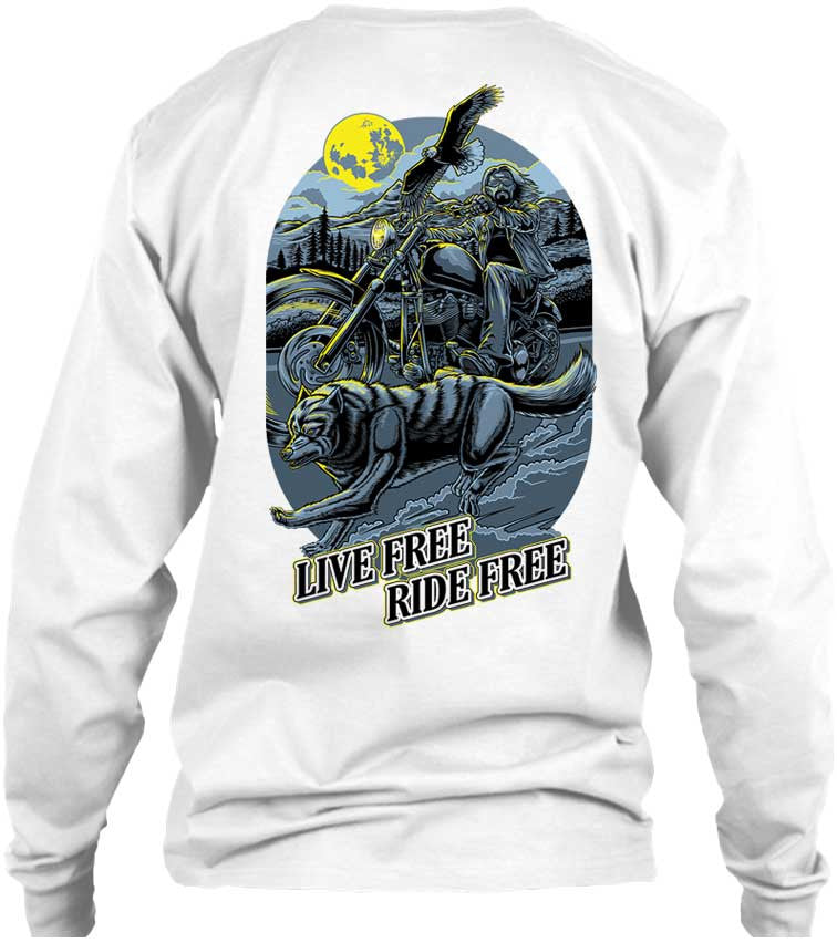 T-shirt - Live Free Ride Free