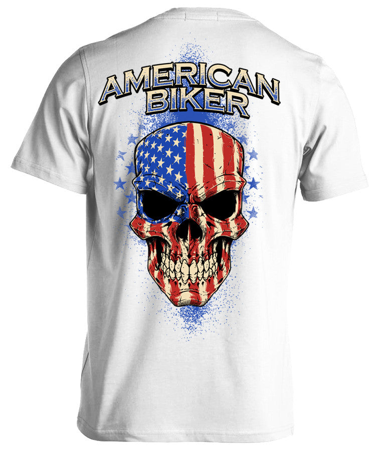 American Biker Skull