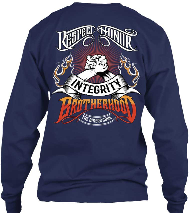 T-shirt - The Bikers Code Brotherhood