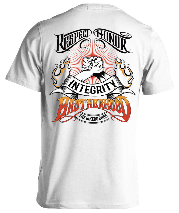 T-shirt - The Bikers Code Brotherhood