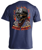 T-shirt - Blazing Skull