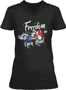 T-shirt - Freedom Is An Open Road