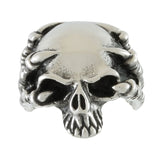 Stainless Steel Ghost Crawler Skull Ring