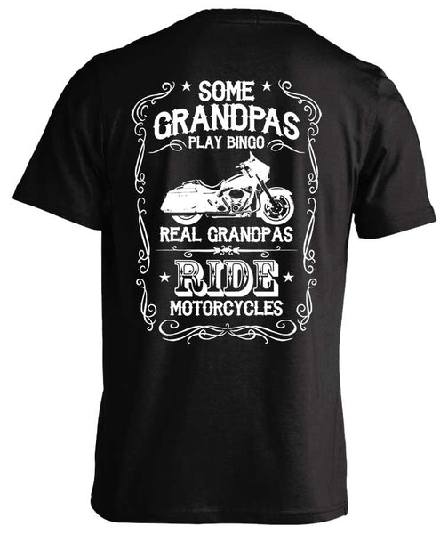 Real Grandpas Ride Motorcycles T-shirt Clickfunnels OTO