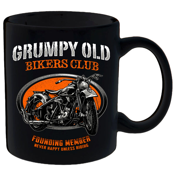 Grumpy Old Bikers Club Motorcycle Mug