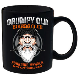 Grumpy Old Bikers Club Founding Member Mug