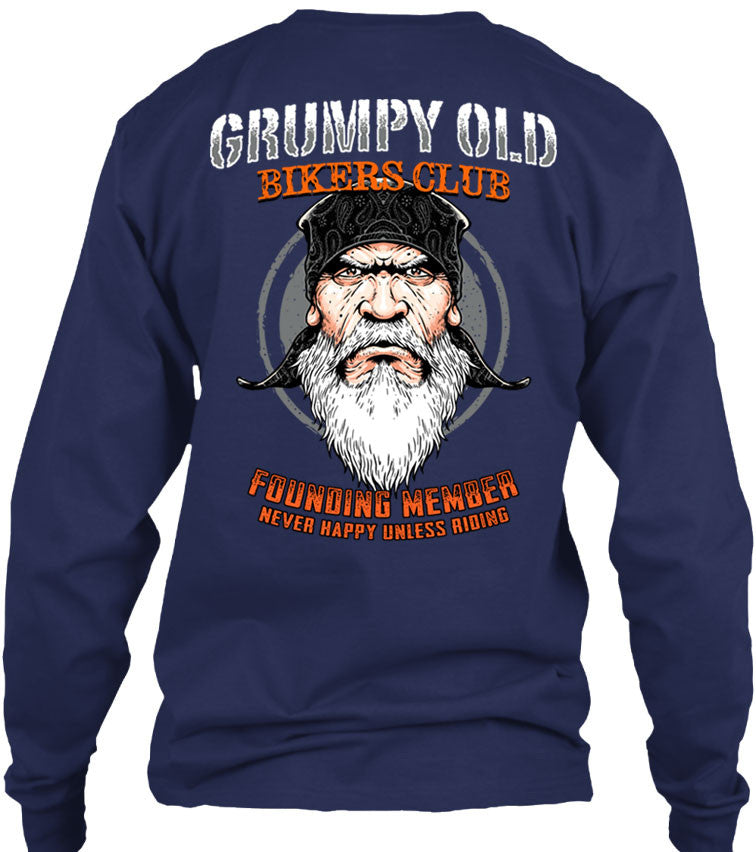 Grumpy Old Bikers Club Founding Member