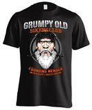 Grumpy Old Bikers Club Founding Member (Front Print)