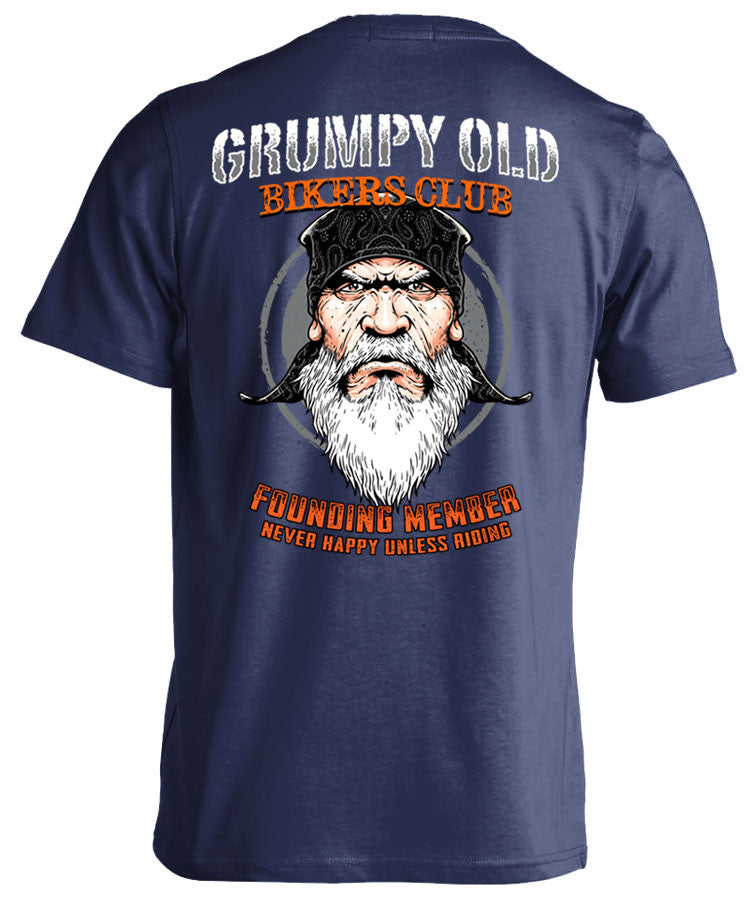 Grumpy Old Bikers Club Founding Member