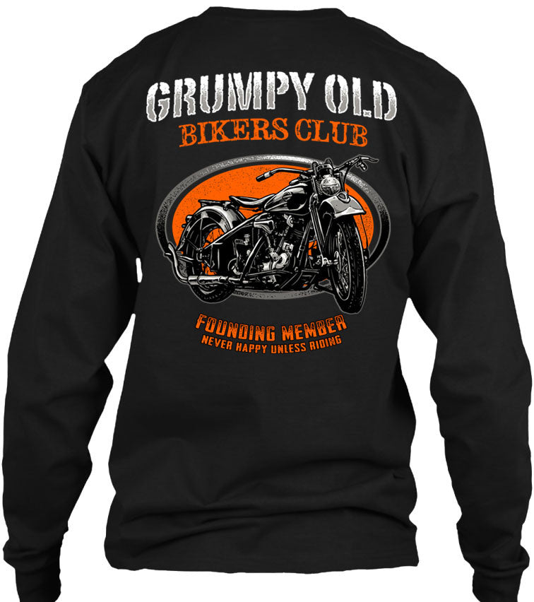 Grumpy Old Bikers Club Motorcycle