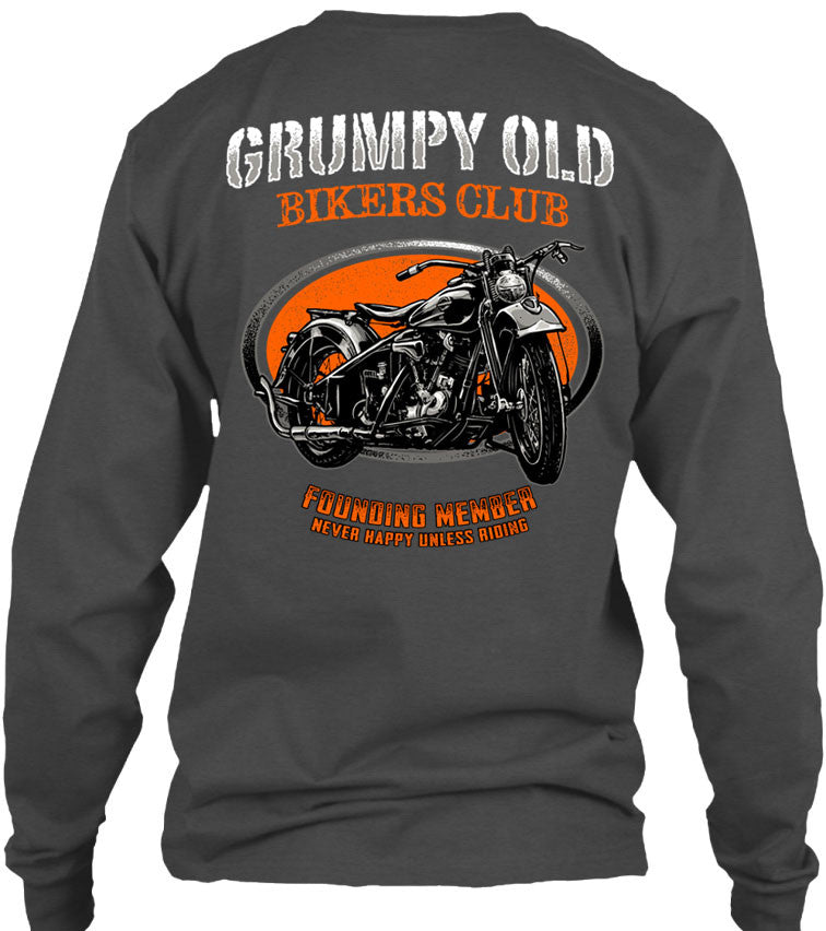 Grumpy Old Bikers Club Motorcycle