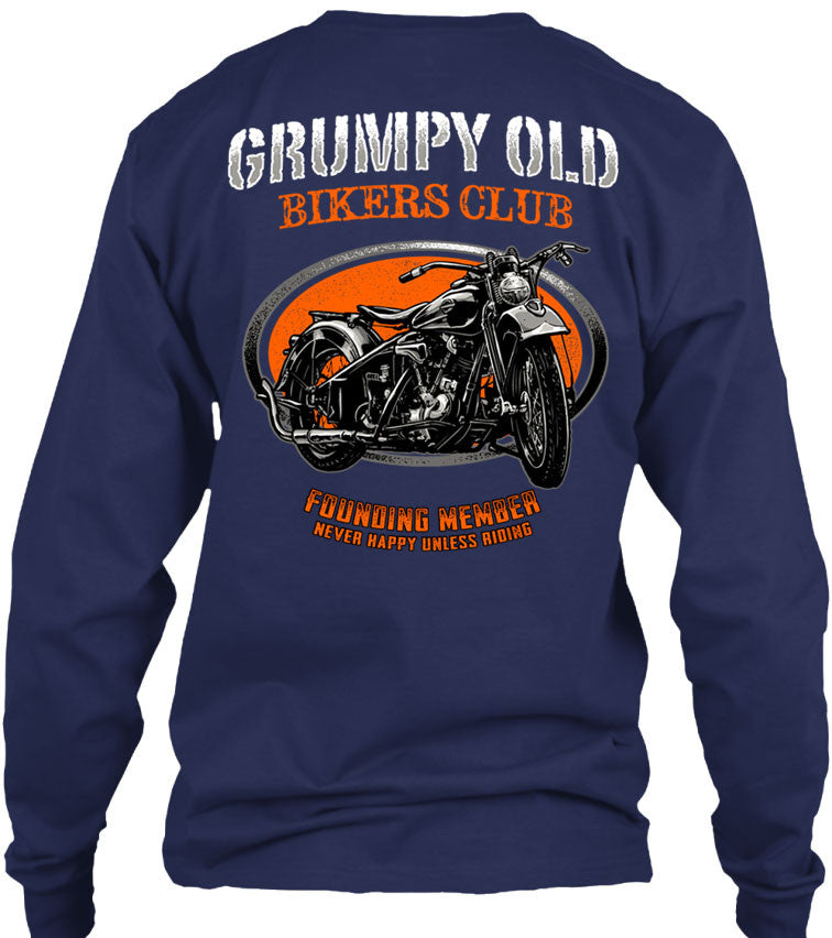 Grumpy Old Bikers Club Motorcycle