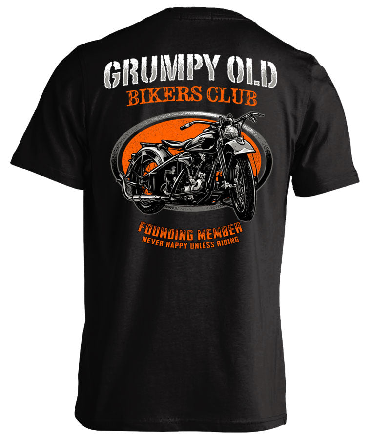 Grumpy Old Bikers Club Motorcycle