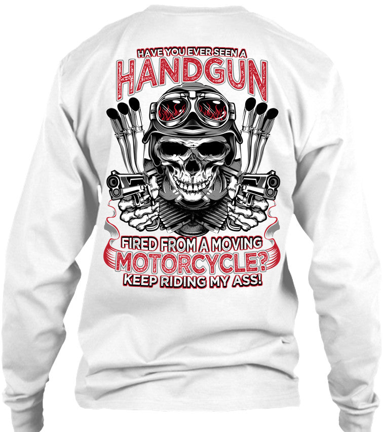 Have You Ever Seen A Handgun Fired From A Moving Motorcycle