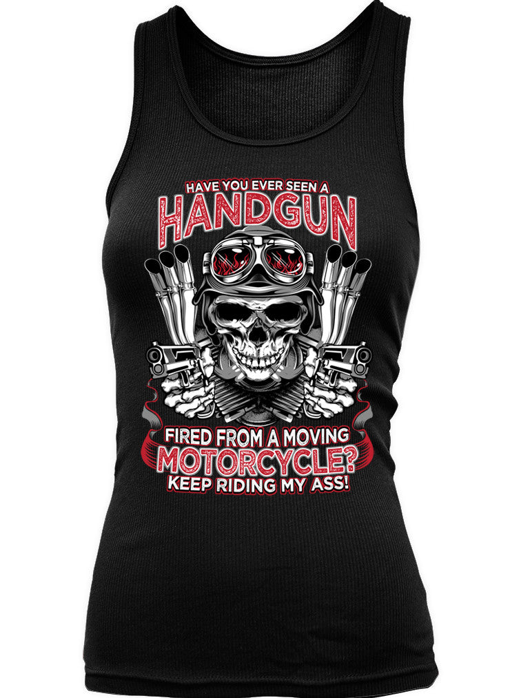 Have You Ever Seen A Handgun Fired From A Moving Motorcycle (Ladies)