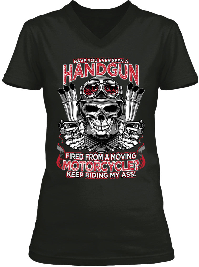 Have You Ever Seen A Handgun Fired From A Moving Motorcycle (Ladies)