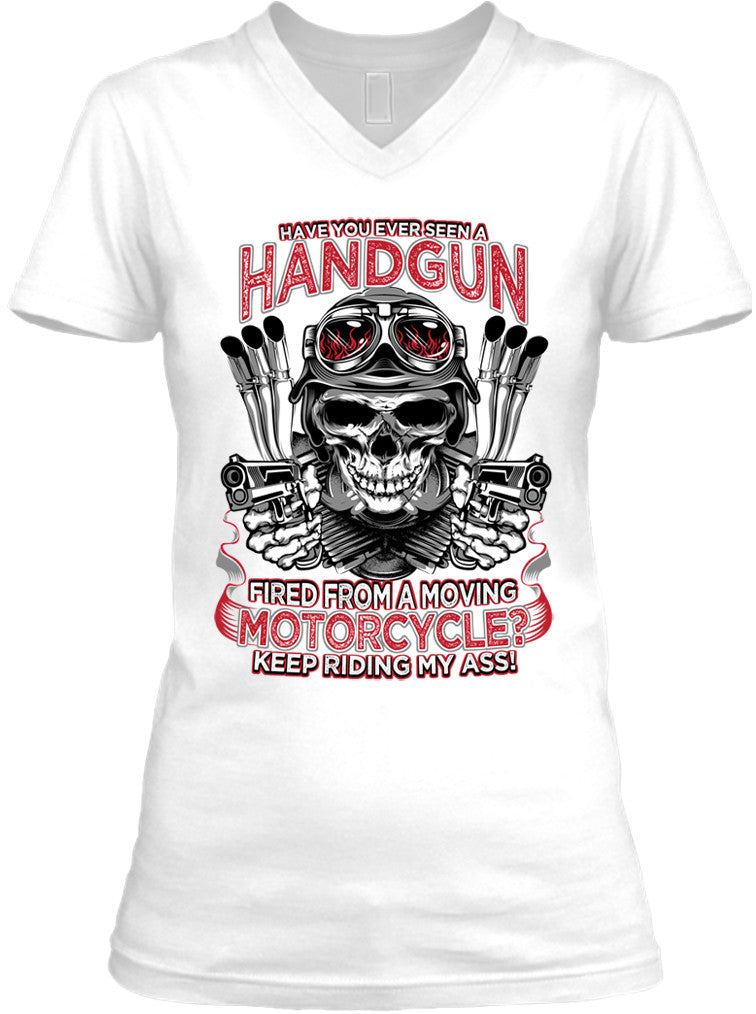Have You Ever Seen A Handgun Fired From A Moving Motorcycle (Ladies)
