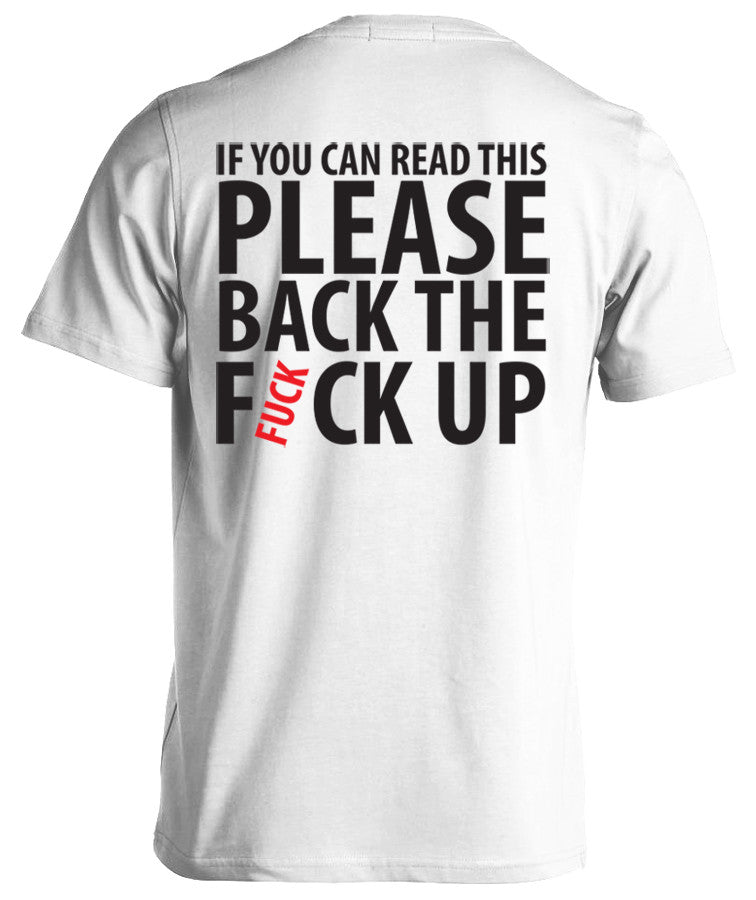 If You Can Read This Please Back The F*ck Up