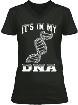 It's In My DNA Motorcycle Chain (Ladies)