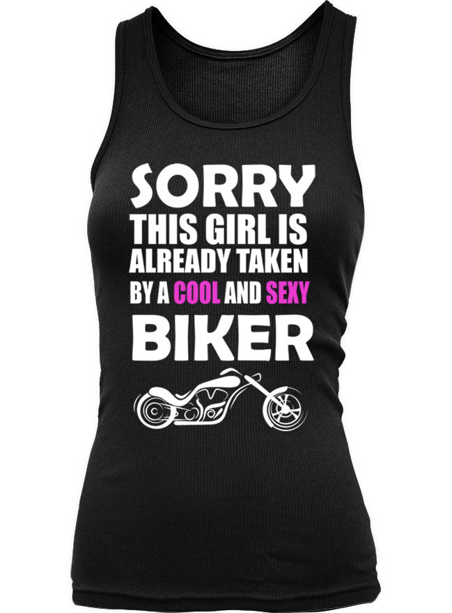 T-shirt - Taken By A Cool And Sexy Biker
