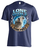 Lone Wolf, Ride Free (Front Print)