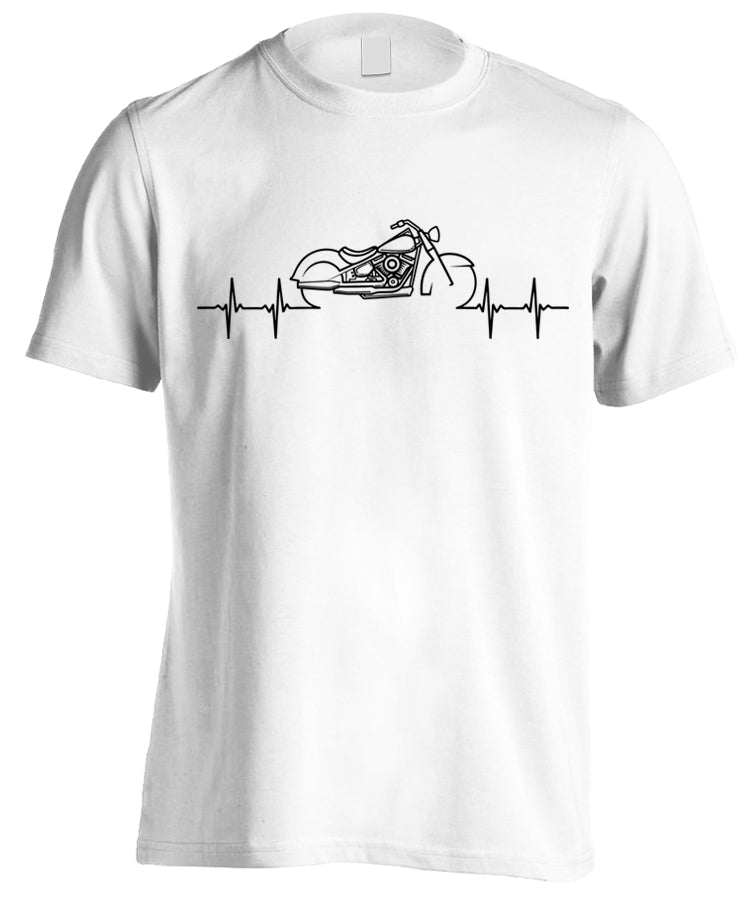 Motorcycle Heartbeat T-shirt
