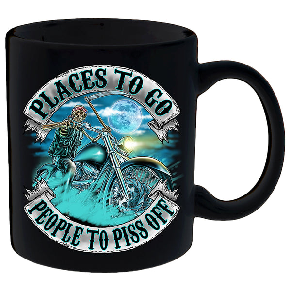 Places To Go, People To Piss Off Mug