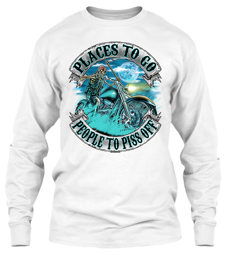 Places To Go, People To Piss Off (Front Print)