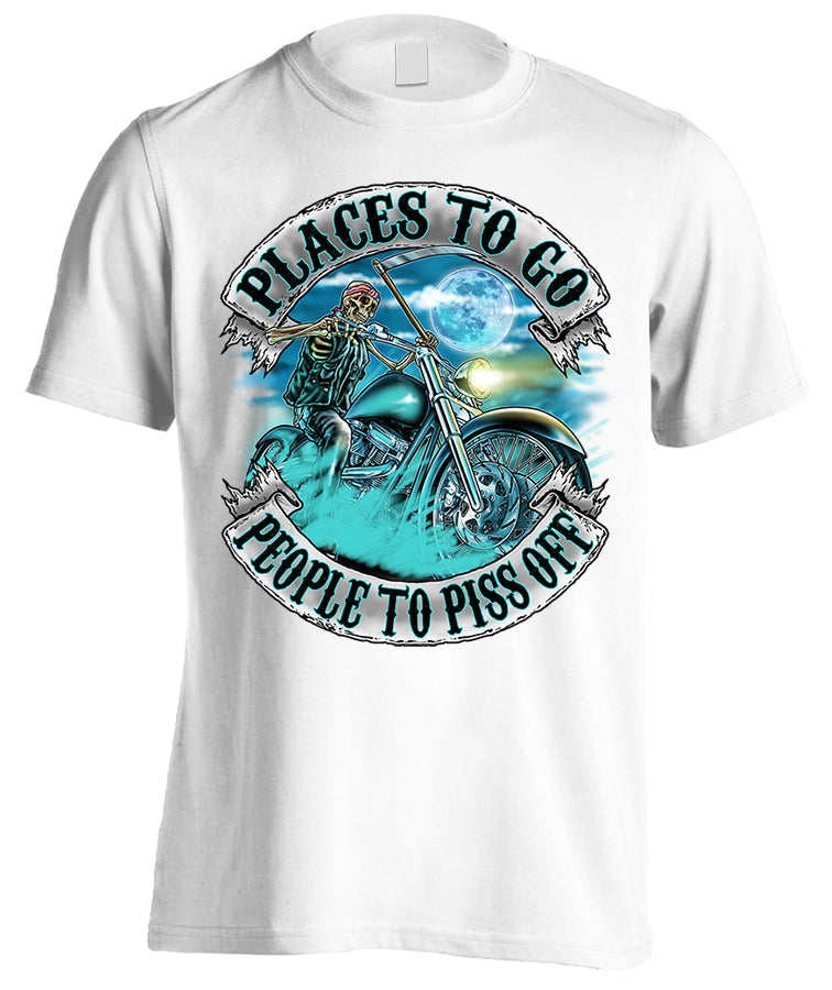 Places To Go, People To Piss Off (Front Print)