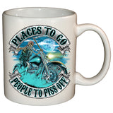 Places To Go, People To Piss Off Mug