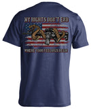 My Rights Don't End Where Your Feelings Begin 2nd Amendment T-shirt