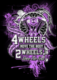 T-shirt - 2 Wheels Move The Soul