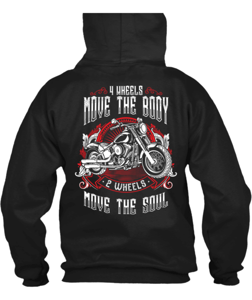 T-shirt - 2 Wheels Move The Soul (Mens)