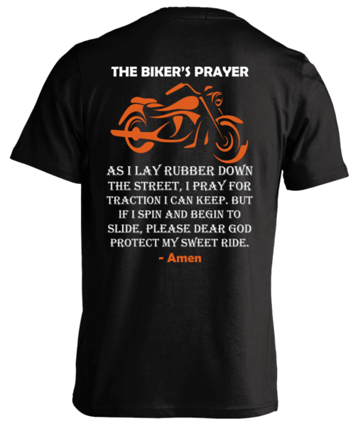 T-shirt - A Biker's Prayer