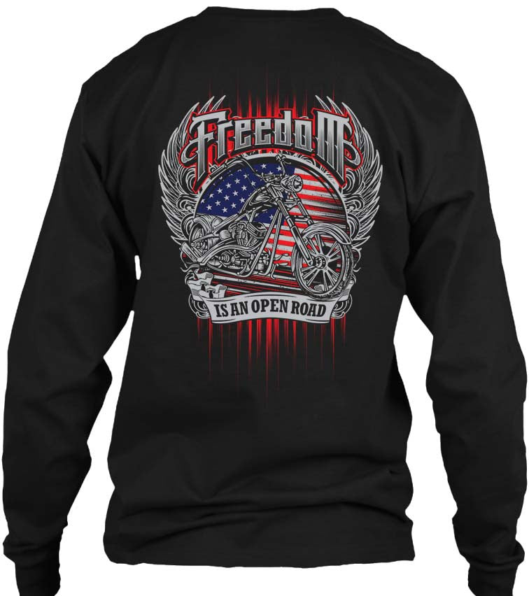 T-shirt - Freedom Is An Open Road