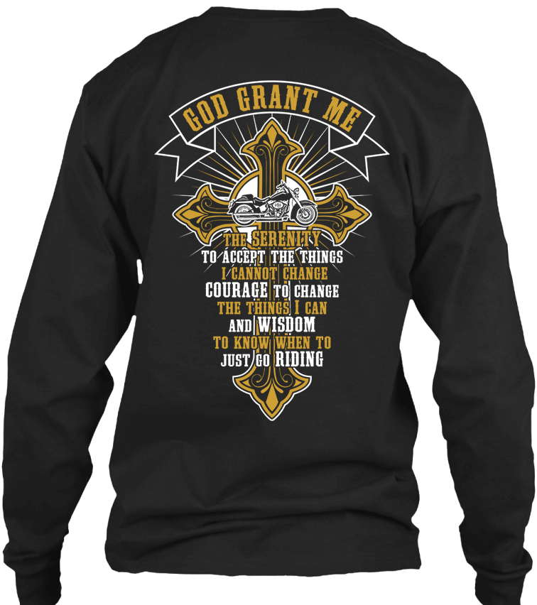 T-shirt - God Grant Me Cross & Banner