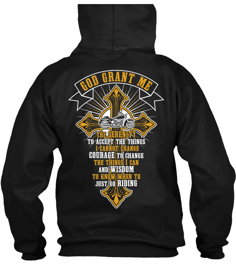 T-shirt - God Grant Me Cross & Banner