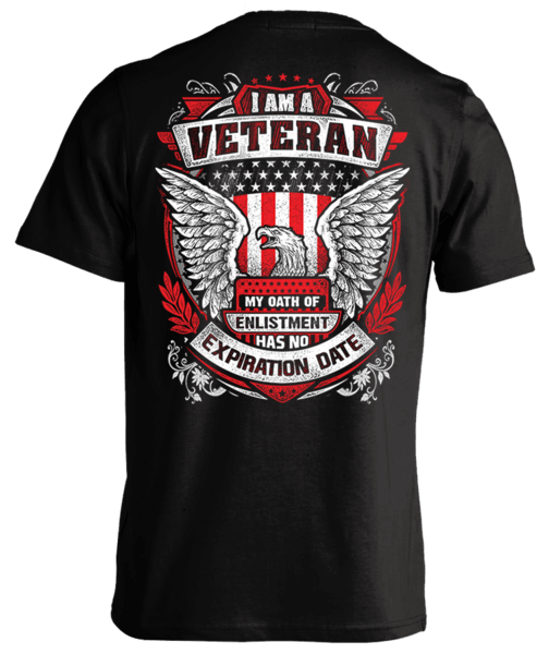 T-shirt - I Am A Veteran - Eagle