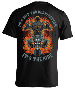 T-shirt - It's Not The Destination, It's The Ride