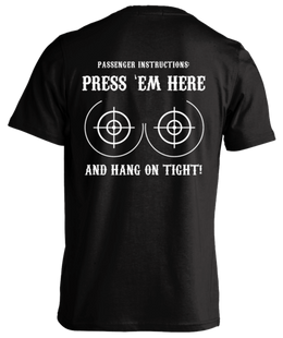 Press your Boobs Here and Hang on - Biker Funny T Shirts, Sweatshirts &  Hoodys