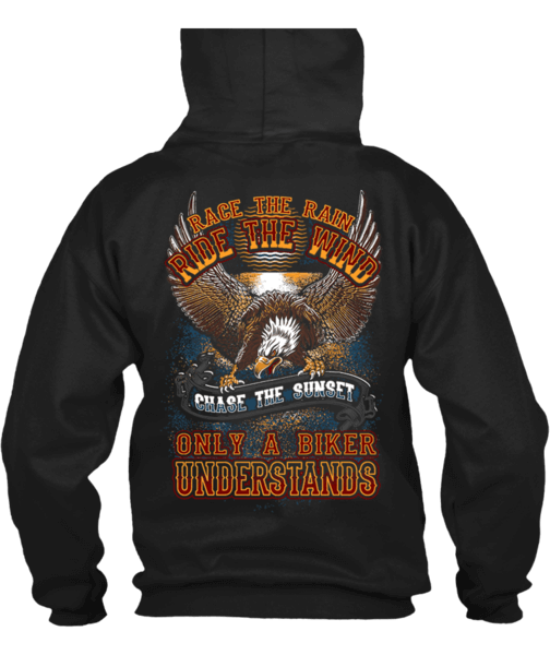 T-shirt - Race The Rain, Ride The Wind