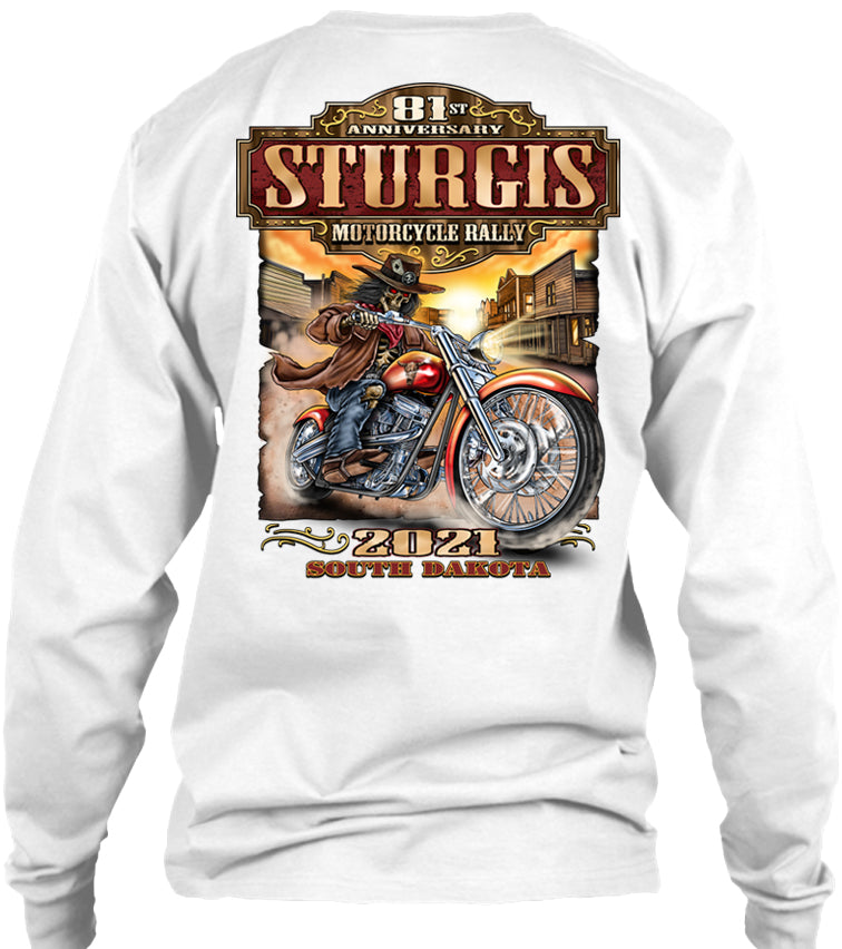 2021 Sturgis Motorcycle Rally Wild Bill 81st Anniversary T-shirt